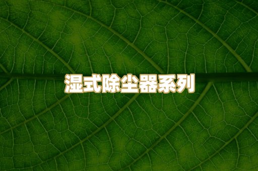 湿式除尘器系列
